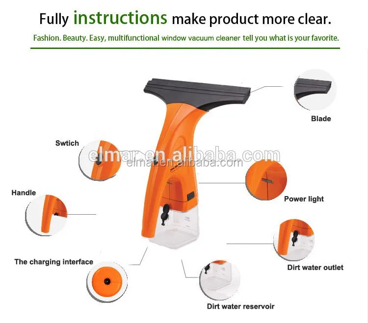 Household Glass/window/table vacuum cleaner