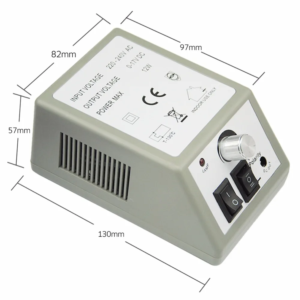 Professional Electric Manicure Machine Nail Drill with Drills 6 Bits