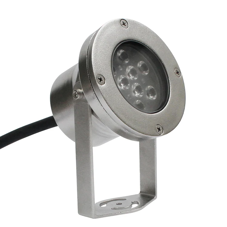 IP68 waterproof 27W DC24V 316L stainless steel factory produce led underwater fountain lights