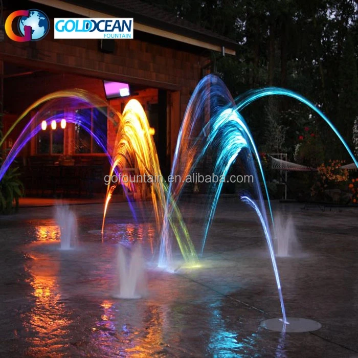 Высококачественные крытые декоративные прыгающие струи и ламинарные фонтаны