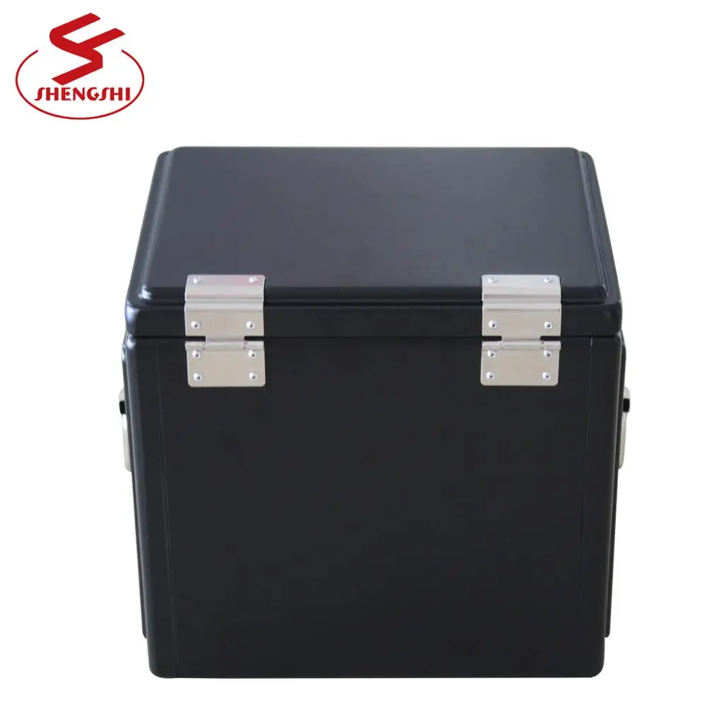 Customized 15 Liter Black Metal Vintage Ice Cooler Cooling Box
