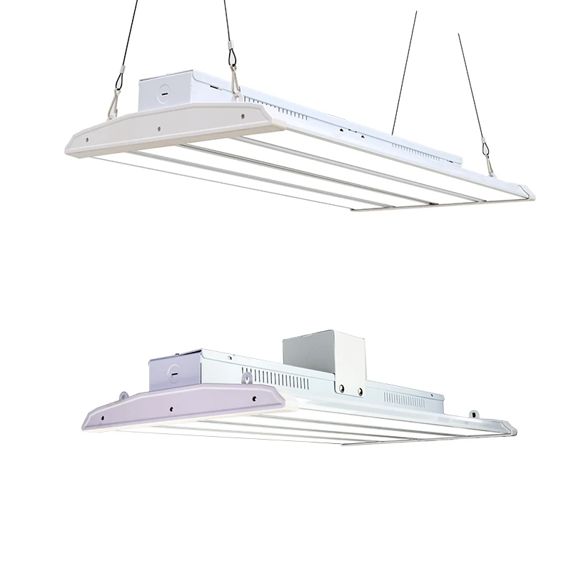 
Good Price DLC cUL 105W Indoor Commercial Warehouse Hanging Linear LED High Bay Light 