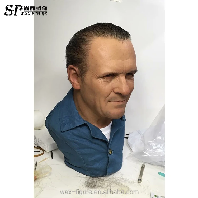 Hyper relistic full size wax figure, robots wax figure, realistic famous women statues