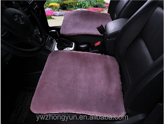 
Car Seat Cushion Car Plush Square Pad Cashmere Square Cover Keep Warm in Cold Winter 