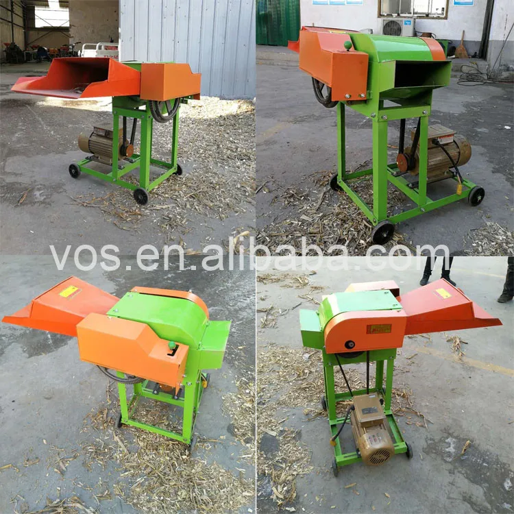 Farm use corn straw cutting machine grass chaff cutter for feed