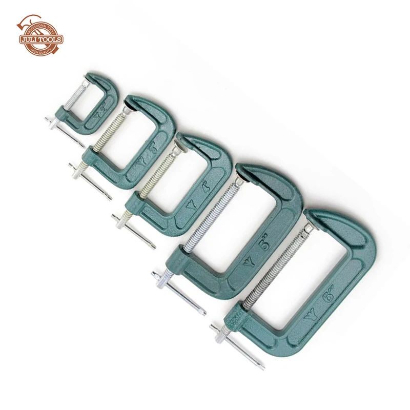 American Type Cast Iron Woodworking Tools Holding G Clamp