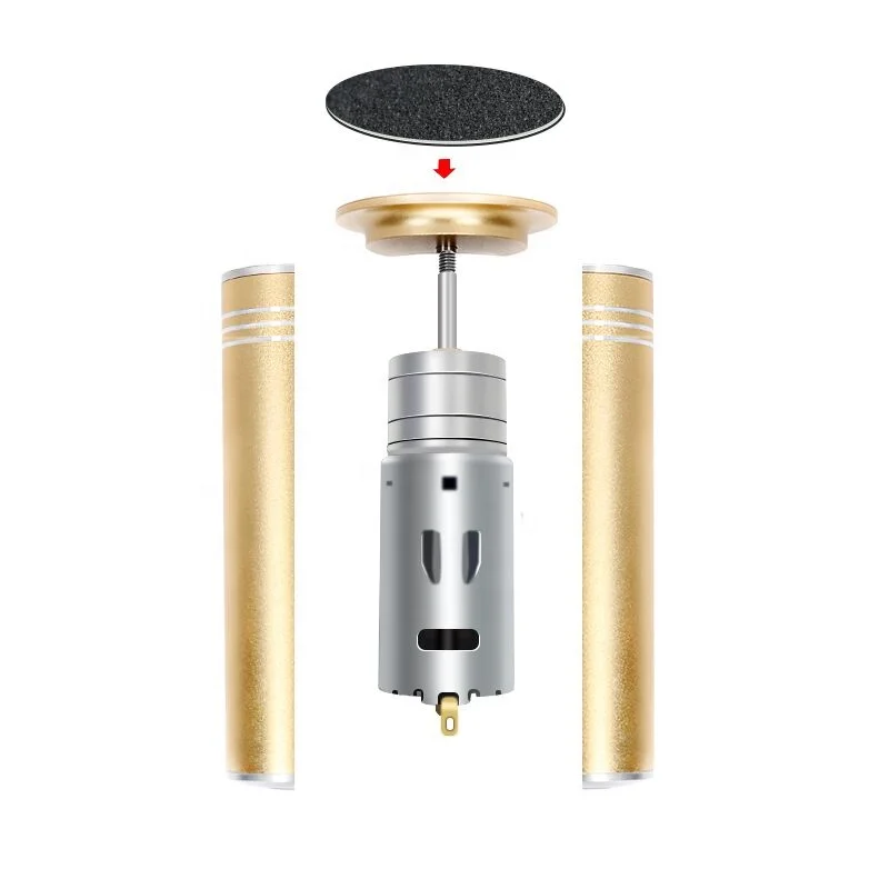 Горячая продажа продукта pedi perfect extra грубый электронный ножной файл розовый с алмазными кристаллами