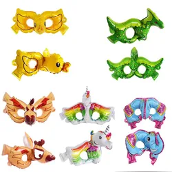 Funny designer cheap price top choice party decoration wholesale duck shape mask foil balloons helium balloon