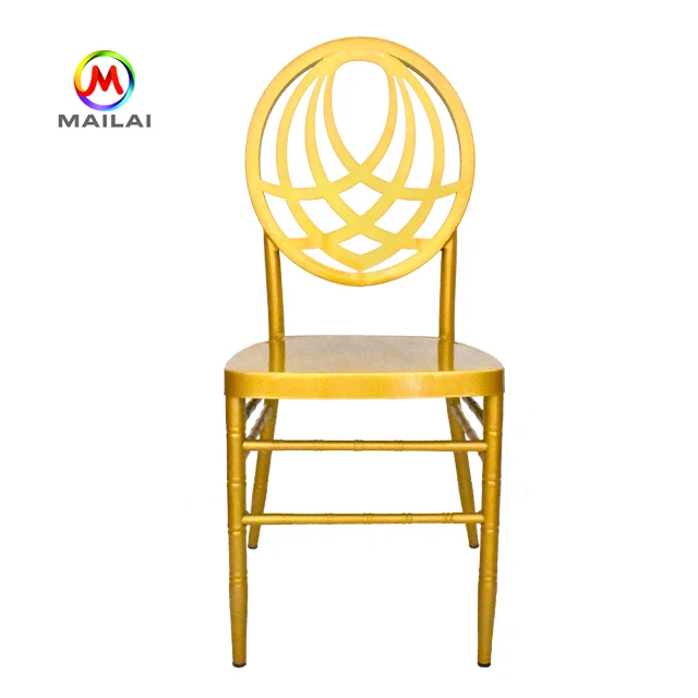 Wholesale Cheap Metal Chair Iron Wedding Dining Chairs for Sale
