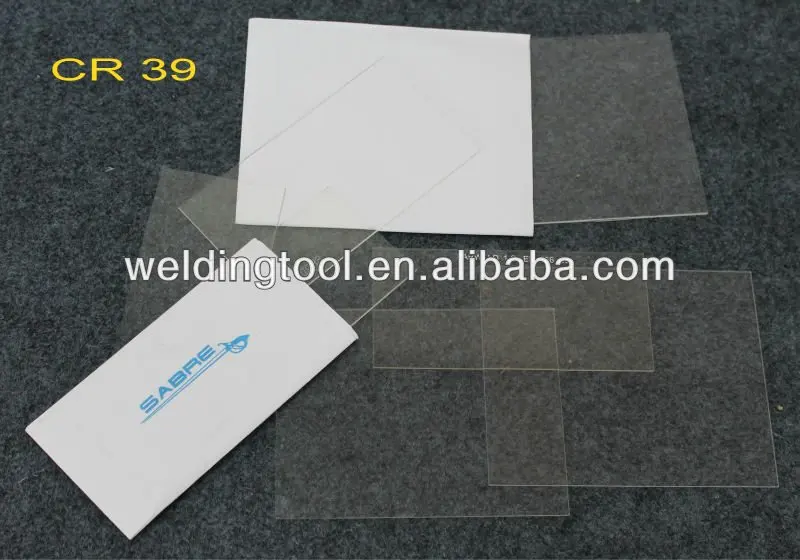 CR39 Welding cover lens