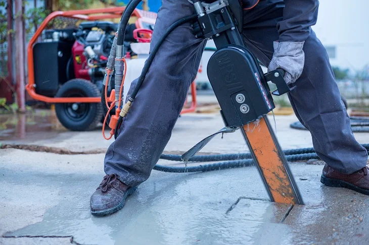 
Lightweight Hand held Mini Hydraulic Diamond Chain Saw 