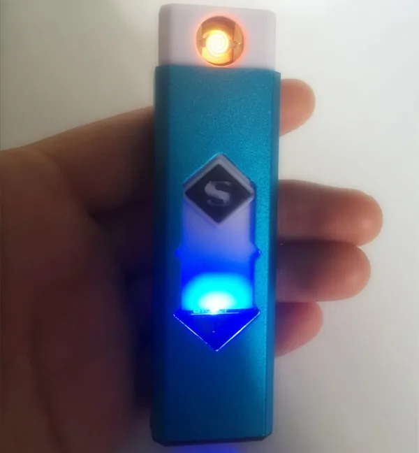 Пламя не менее электронная сигарета аккумуляторная ветрозащитный USB легче