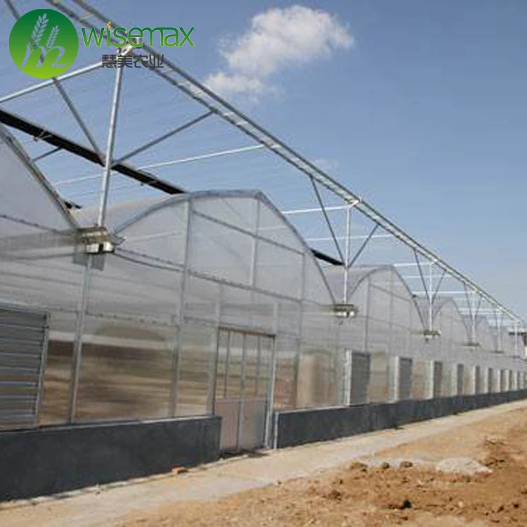 Low cost multi span comercial greenhouse kits/commercial greenhouse