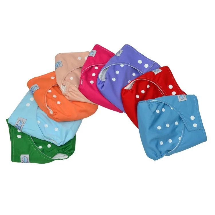 Hot Sale Solid Color Infant Clothing Soft Cotton Baby Cloth Diapers Pants,reusable diaper cover