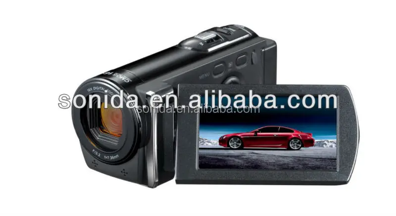 Улучшенный новый 3.0 ' TFT LCD 16MP HD 1080 P цифровой видеорегистратор камеры 16X цифровой зум DV HDV-601S