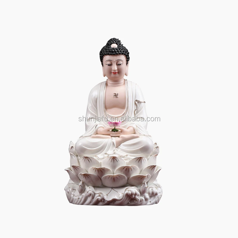 Лидер продаж на заказ, статуэтка религиозного образа, фарфоровая статуэтка, керамический будда со смехом