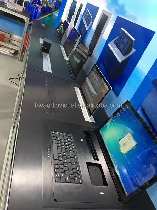 BW Automatic Turnover LCD Flip Up Mechanism With HD Screen/Motorized Monitor Lifting System