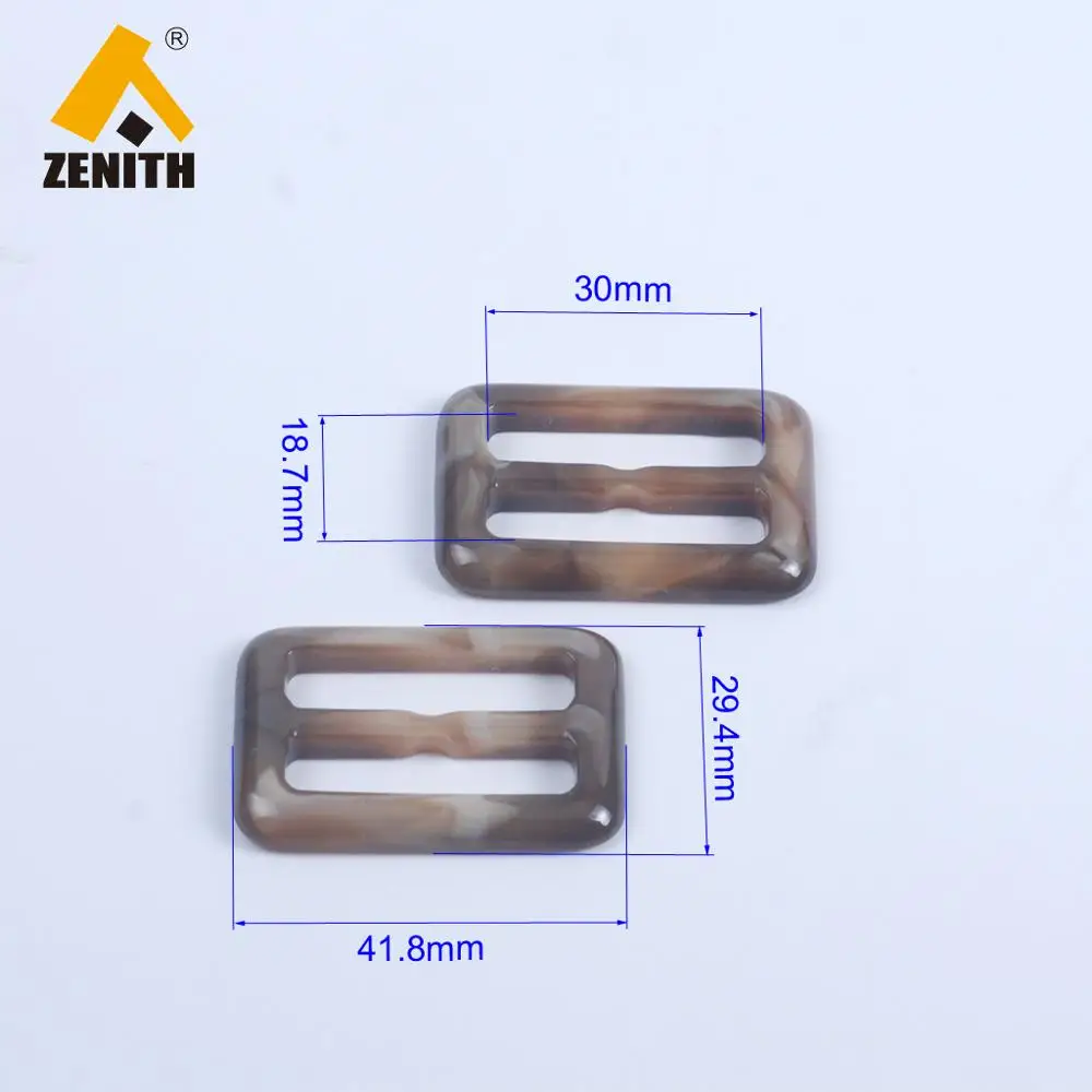 Custom Resin Adjustable Buckle for Coat  Waist Buckle    KR50042 44