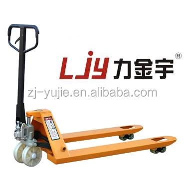 CE China manufacturer 2.5 ton hand pallet truck price hand forklift lift truck pallet lift