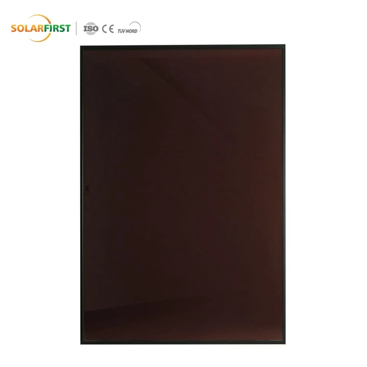 10% Transparent Mount Laminate Module 100W Thin Film A-SI Solar Cell Panels