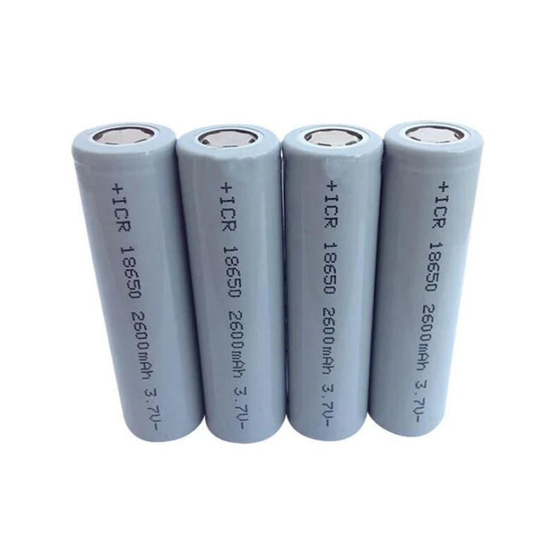 
ICR 18650 battery 3.7v 2600mAh lithium-ion battery cell 