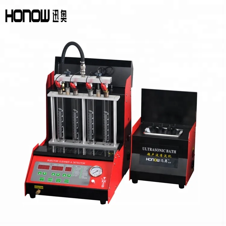 Fuel injector testing cleaning equipment for cars