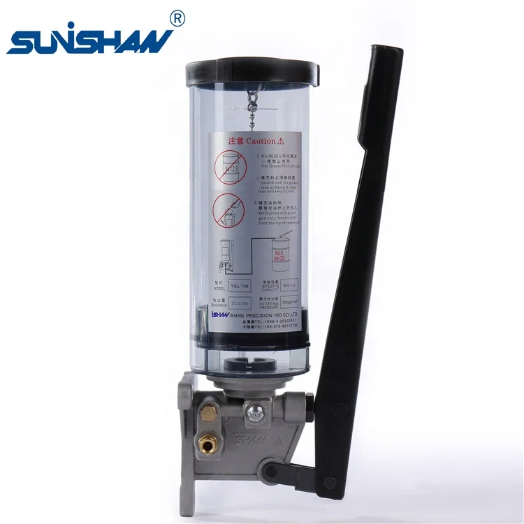 YGL-T series Grease progressive lubrication pump resistance sunshine shengxiang sunishan ishan YGL-T04S YGL-T08 YGL-T12 YGL-T20