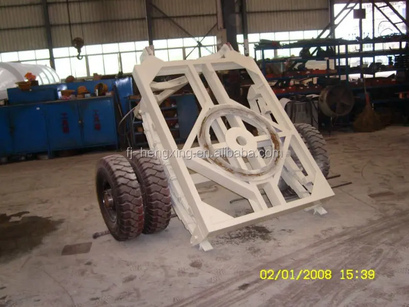 Mobile Concrete Batching Plant Cement Mixing Equipment (YHZS50)