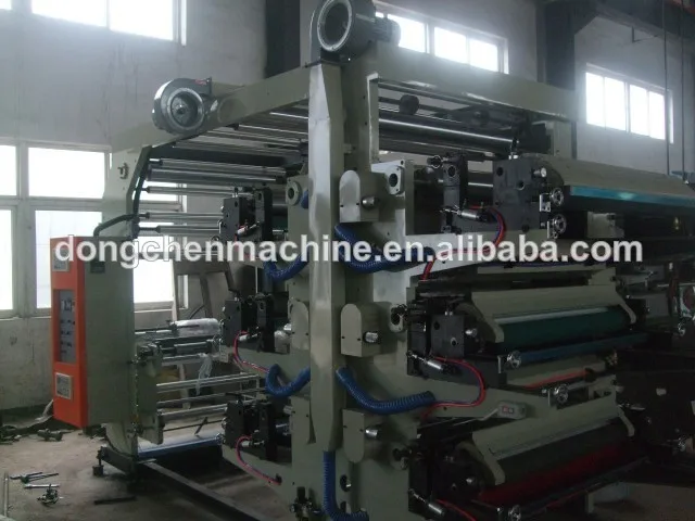 флексографской/флексографическая печатная машина для бумаги, полиэтиленовая пленка, нетканые