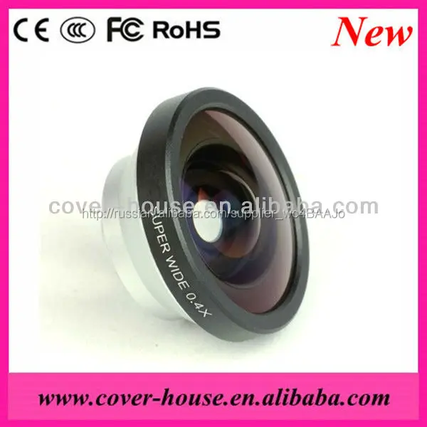 Новое поступление Universtal мобильный телефон зажим супер широкоугольный объектив для iPhone 4 4S