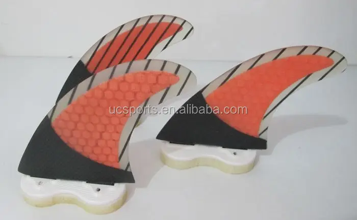 3K Carbon surf fin surf fin Tri set for SUP surfboard thruster option G5 G7 GX GL I II
