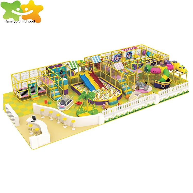 Biggest manufacture indoor play center labyrinth children maze