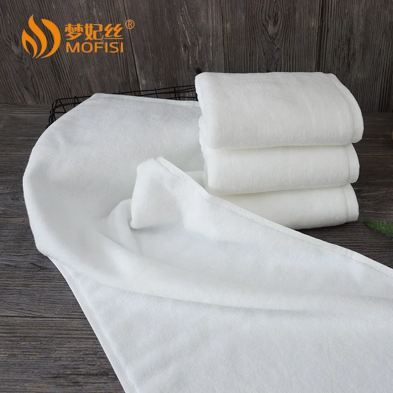 Hot Selling Luxury High Quality Pool Spa 100% Pure White Cotton Terry Towel Hotel Hand Bath Towels