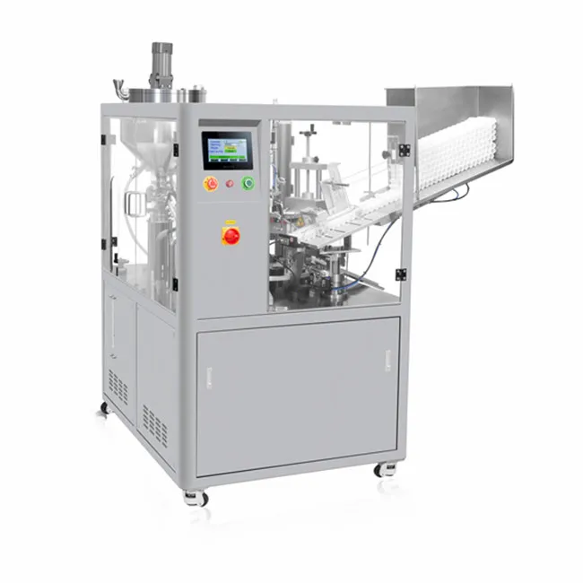 Boot Polish Automatic Filler White Ultrasonic Plastic Laminated Toothpaste Soft PVC 3mm Filler Twin Tube Filler And Sealer