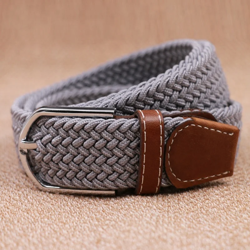 Custom Elastic Woven Fabric Belt For Man