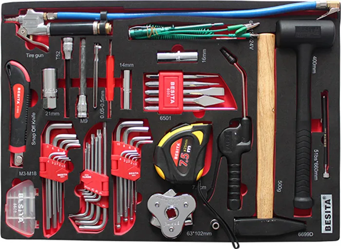 365pcs Shock absorbers socket tools mechanic Corrosion-Resistant 72 teeth ratchet handle tool chests cabinets tray set