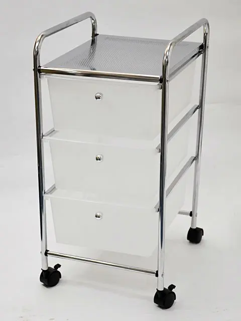 
5 Tier Wheeled Tool Trolley Storage Cart 