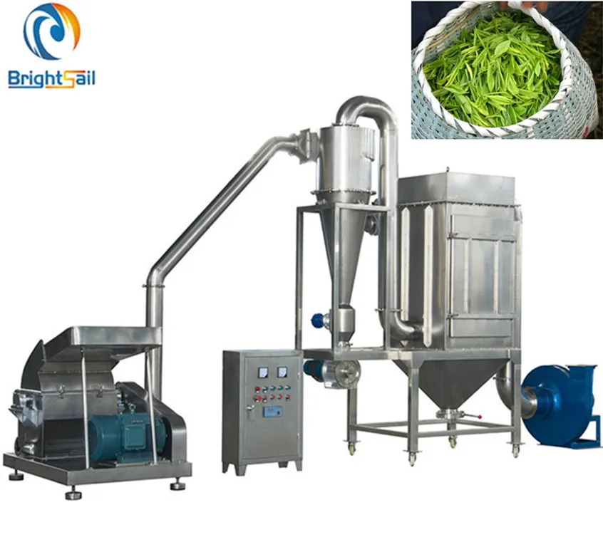 
Tea leaf pulverizer grinding mill machine moringa leaf powder making machine 