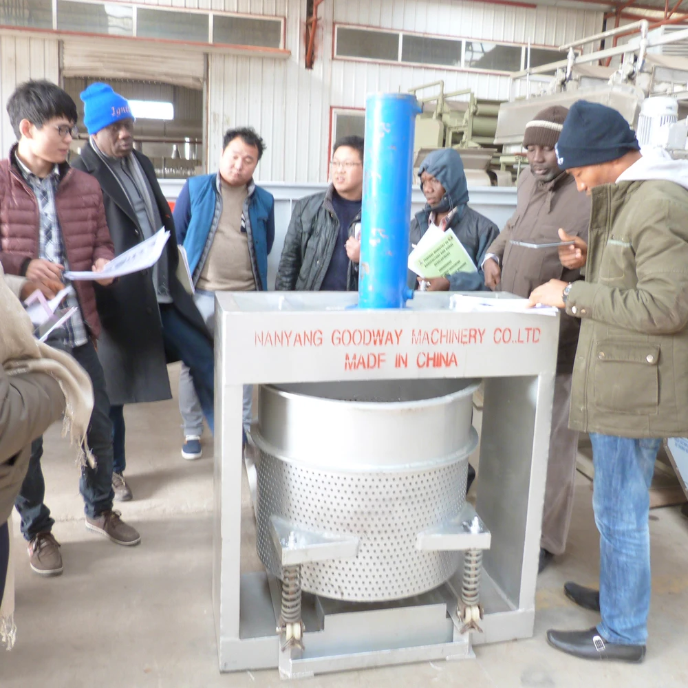 cassava  dewatering screw press