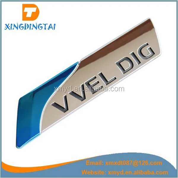Customized ABS Chrome Car Badges Auto Emblems, ABS Plastic Car Logo Emblem High Quality
