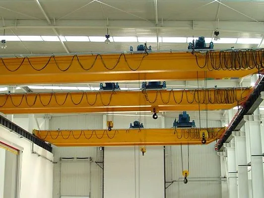 LH Type Electric Hoist Double Girder Bridge  Overhead Cranes