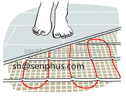 SENPHUS Electric floor heating mat(with CE)