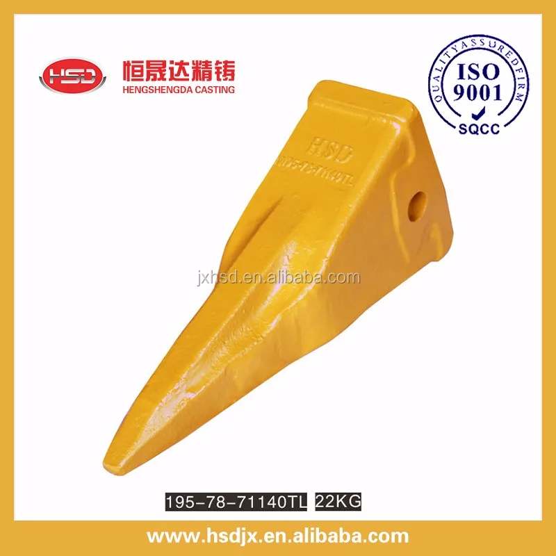 195-78-71340TL-TOOTH POINT,EXCAVATOR PARTS LONG RIPPER TIP