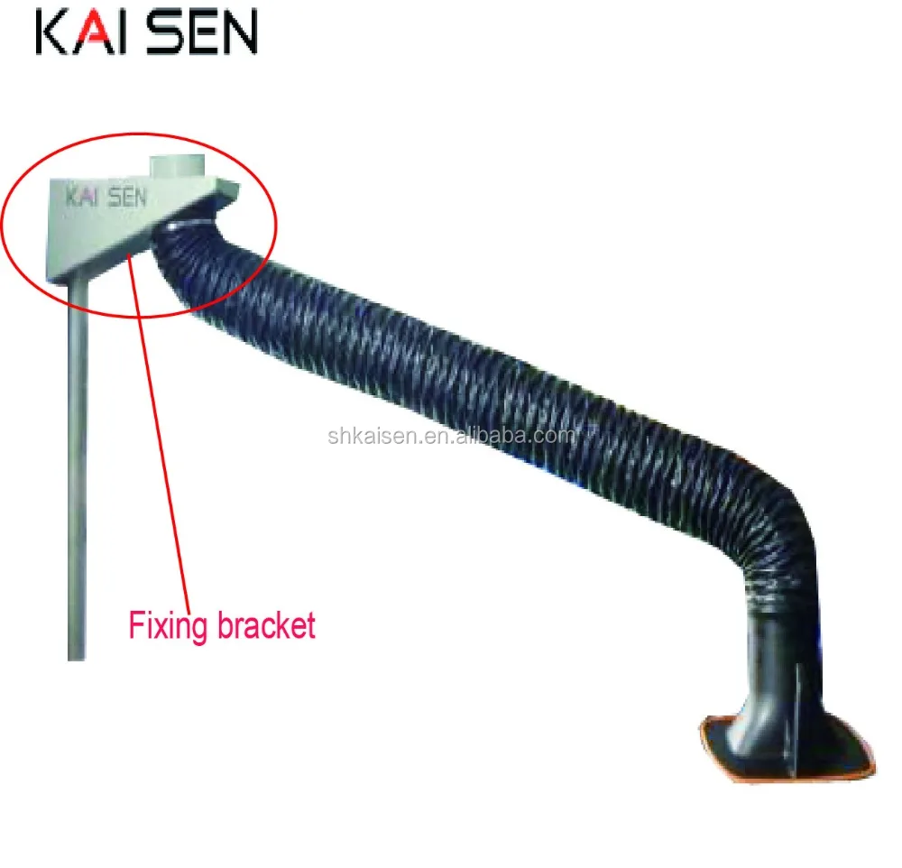 suction arms manufacturer for industry machine fume extractor