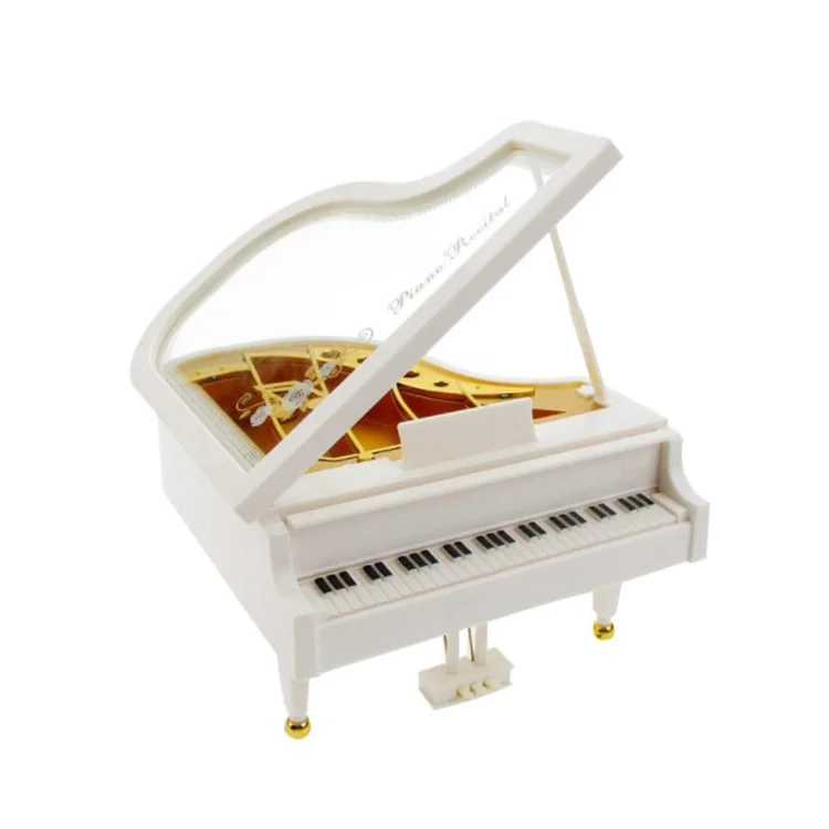 new design wooden music box with a dancing ballerina