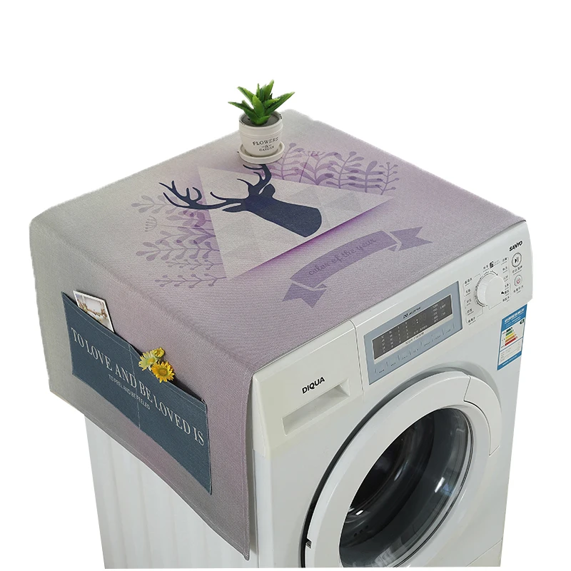 Оптовая продажа, чехол с цифровой печатью для стиральной машины