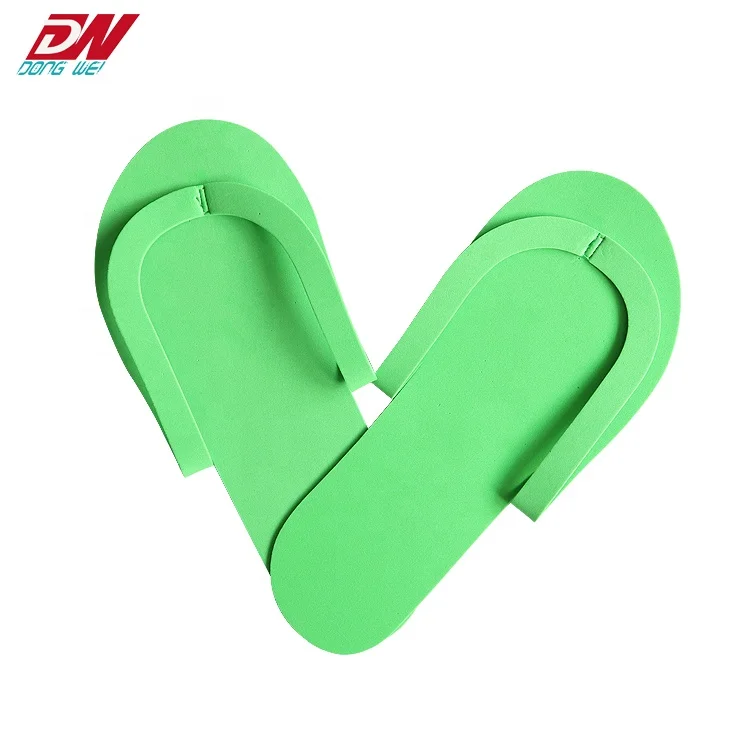 Low plastic price eva slipper material  hotel disposable slipper