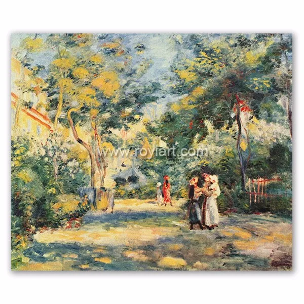 Museum Quality Handmade Oil Painting Reproduction portrait de mademoiselle irene cahen danvers by Pierre Auguste Renoir