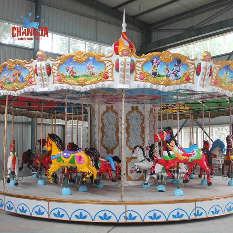 
Changda Rides !!! Electric Merry Go Round Indoor Merry-go-round Carousel For Sale 
