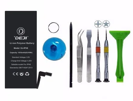 батареи мобильного телефона 2915 мАч небольшой размер батареи 3.7 В для iPhone 6 6 плюс